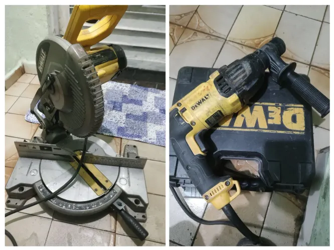Serra esquadria e martelete Dewalt