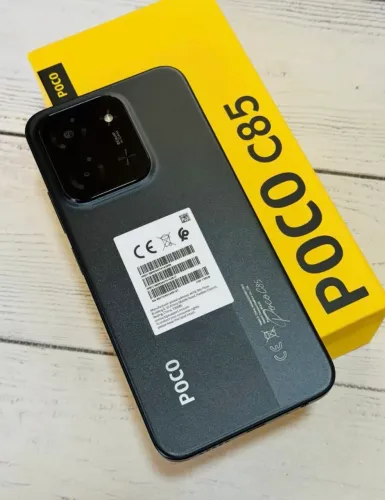 Celular Novo Lacrado (Poco C85) Preto - 256/8 Tooop - Global + entrega