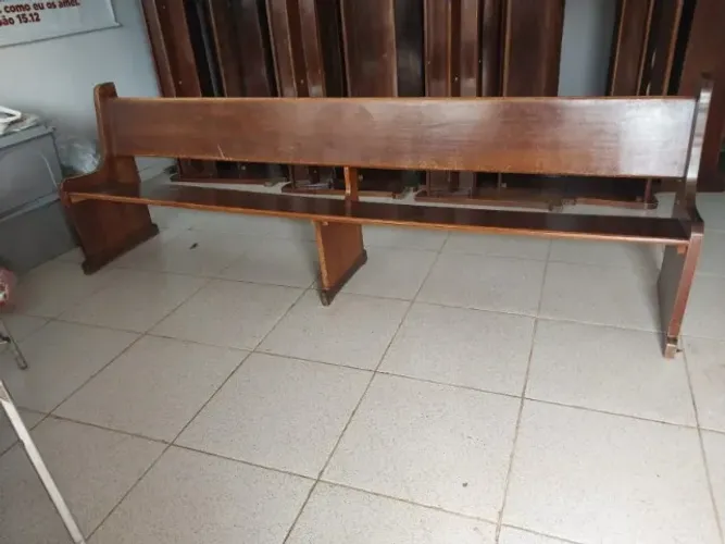 Banco de Madeira para Igreja