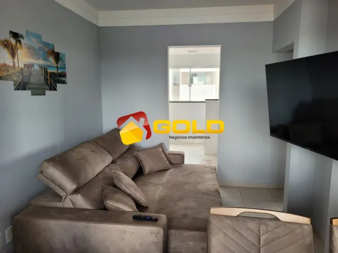 Apartamento Mobiliado para Locação em Uberlândia, Santa Mônica, 2 dormitórios, 1 suíte, 2