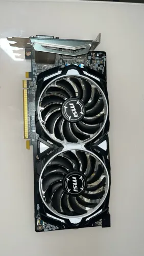 Placa de vídeo RX 580 8GB. MSI
