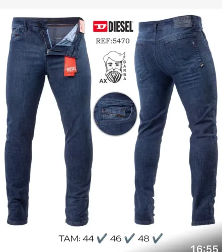 Calça jeans masculina premium