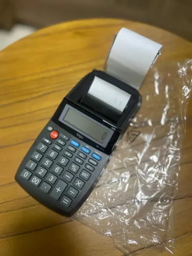 Calculadora Compacta Com Bobina Elgin