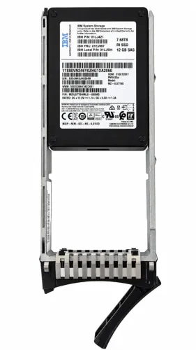 SSD IBM System Storage 7,68TB RI SAS 12Gb/s SFF 2,5" - P/N 01LJ421 - FRU 01EJ997