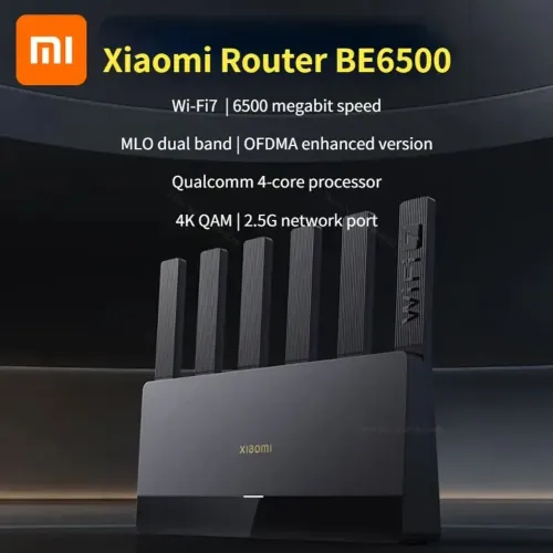 Roteador Xiaomi Be6500 wi-fi 7 2.5G