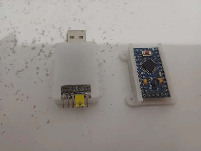 Arduino pro e conversor serial