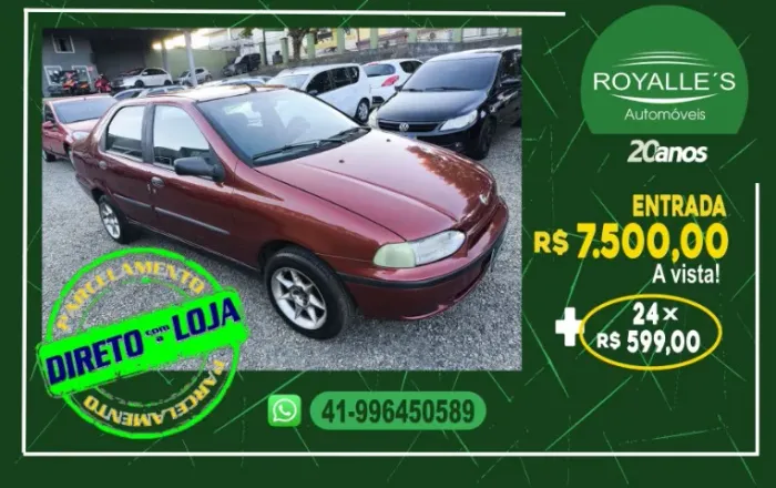 Fiat Siena EL 1.6 MPI 16V 1998