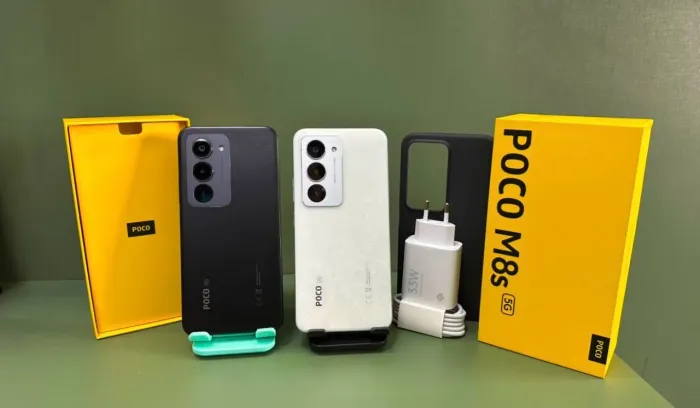 Poco M8S 5G NFC 128+6 RAM Preto Branco Lacrado Entregamos Grátis