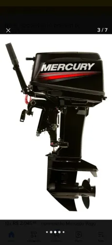 Motor de popa 30hp mercury 