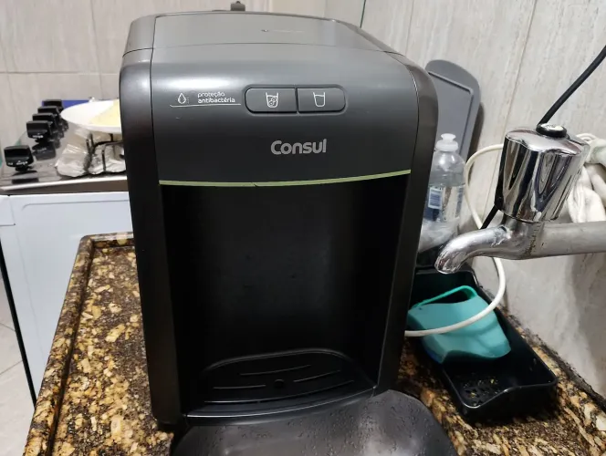 PURIFICADOR DE ÁGUA CONSUL CPB34AFVNA BIVOLT CINZA IMPECÁVEL