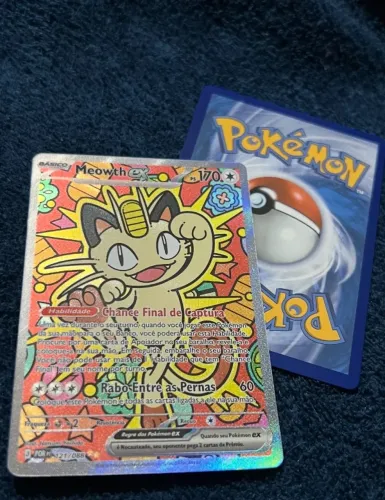 Carta Pokémon Meowth Ex 121/088