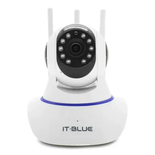 Câmera de 3 antenas Wi-fi App Yoosee prático e fácil