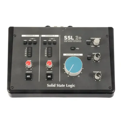 Interface de áudio Solid State Logic SSL2+