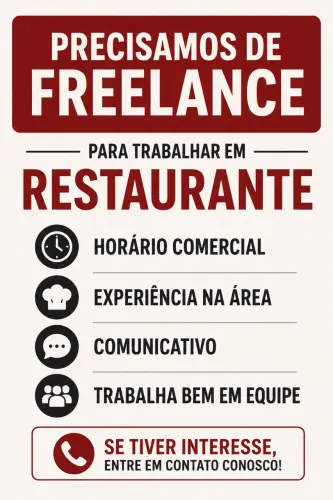 Freelance restaurante 