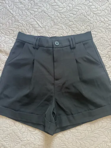 Short de alfaiataria feminino M