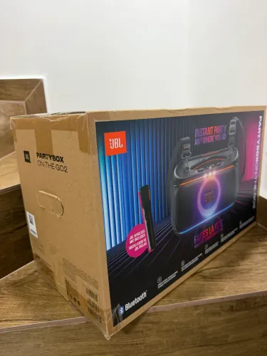 Jbl party on the go 2 com microfone