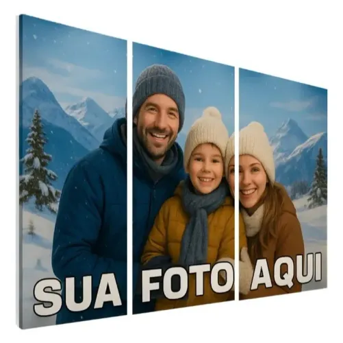 Quadro decorativo personalizado com a sua foto