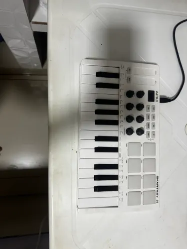 Teclado Controlador M-vave Smk-25 - Midi 25 Teclas