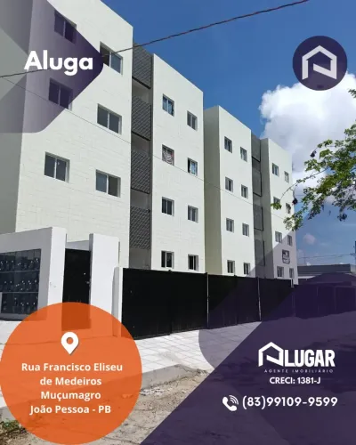 Apartamento disponível para loação em João Pessoa - PB