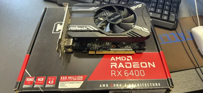 Placa de vídeo rx6400 4gb de vram