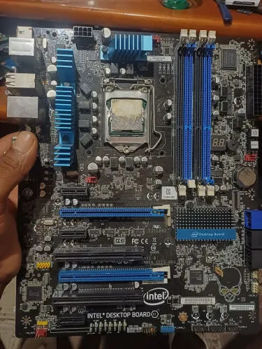 Placa-mãe Intel LGA1155 + Processador Core i5-2500 Funcionando