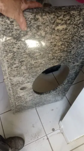 Bancada de mármore
