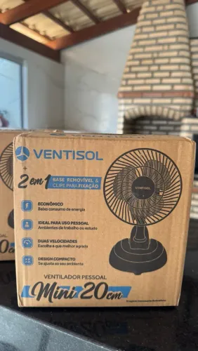 Ventilador mini. 20 cm. Ventisol