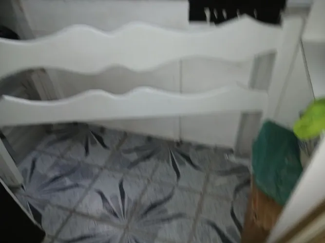 Cabeceira de cama de casal madeira branca 