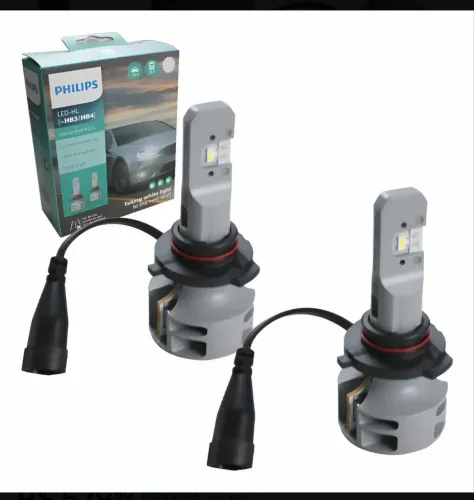 LÂMPADAS LED PHILIPS ULTINON 9006 / HB4 - PAR | ALTA PERFORMANCE | BRANCO 6000K