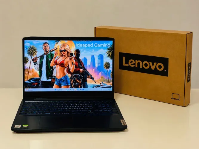  Notebook Lenovo Gamer i5 10° Th Gen 8gb Ram 256Ssd NVMe + NVIDIA GeForce GTX 1650 4GB