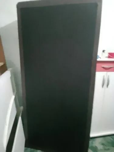 Box solteiro com revestimento de courino USADO!!!!