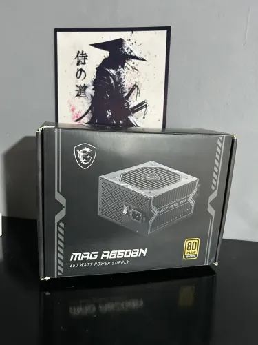 Fonte MSI Mag 650w 80Plus Bronze