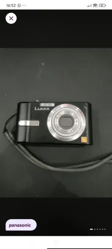Câmera digital Lumix DMC-FX12 retirada de peças ou pra quem conserta