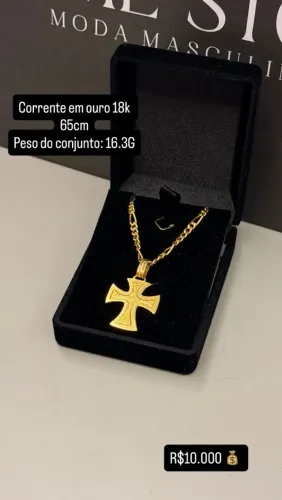 Corrente em ouro 18k