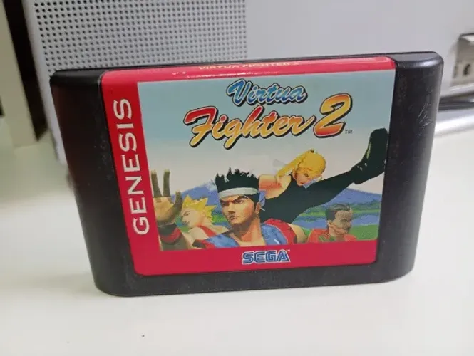 Virtua Fighter 2 original SEGA GENESIS / Mega Drive americano Relabel