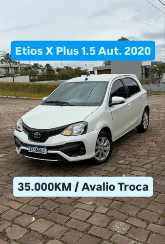 Toyota Etios X Plus 1.5 Flex 16V 5P Aut. 2020