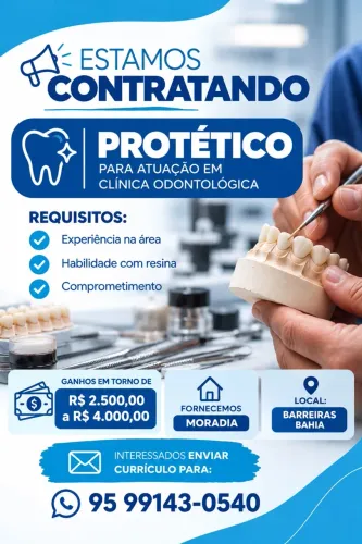 Contrata se Protetico