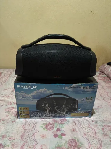 Caixa de Som Sabela 200W Bluetooth 5.4, 1 Mês de Uso, Excelente Estado e Conservada