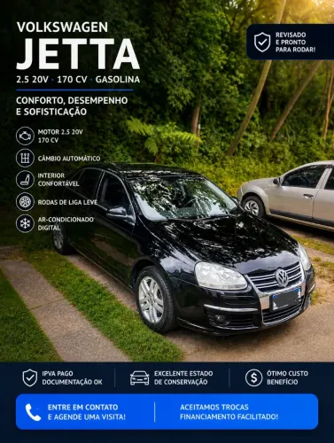 Volkswagen Jetta 2.5 20V 150/170cv Tiptronic 2010