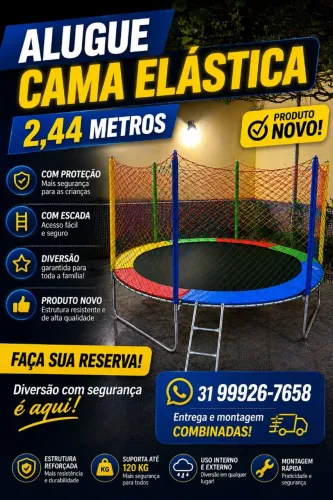 Cama elástica ( alugace )