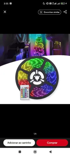 Fita Led Rgb 5050 Rolo 5m 300 Leds Ip65 + Controle