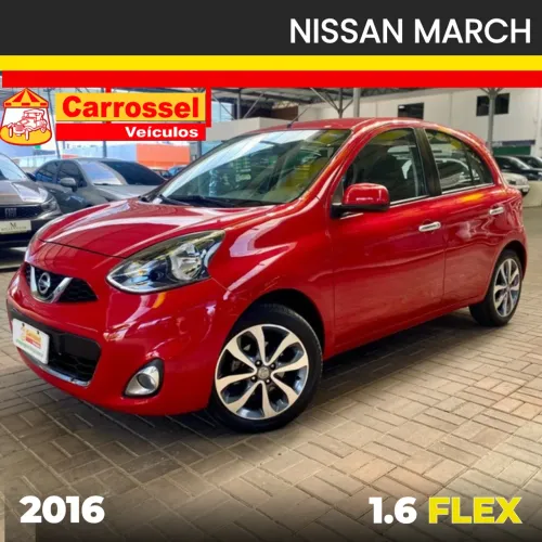 Nissan March SL 1.6 16V Flex Fuel 5P 2016