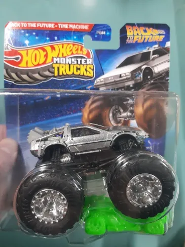 Hot wheels Monster Trucks De Lorean De volta para o Futuro