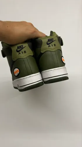 Nike Air Force 1 High Olive Hoops Pack - Tam. 42