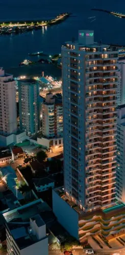 Cobertura duplex de 268 m² com terraço amplo no Centro de Itajaí