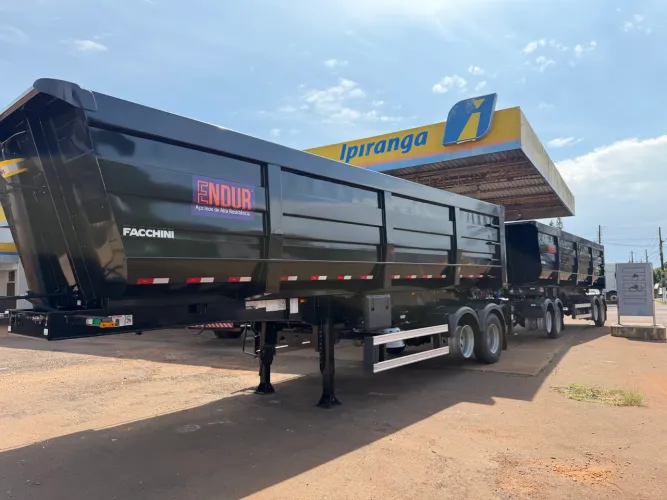Rodocaçamba Facchini Ano 2027 Endur Aço Inox