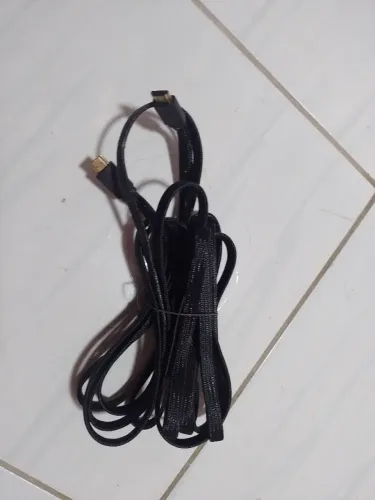 Cabo HDMI 4K 2.0 Blindado compatível TB e Gamer 5 metros (produto novo)