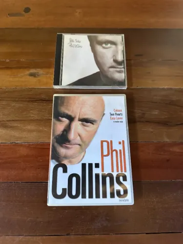 Phill Collins - Lote c/ CD + DVD