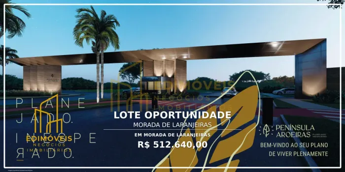 Morada de Laranjeiras: Loteamento com infraestrutura sustentável e valorização garantida!