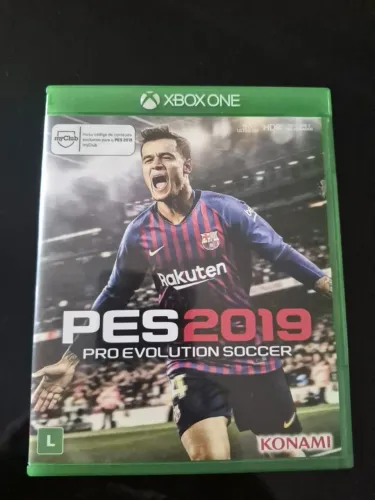 Jogo PES 2019 Xbox One Mídia Física Original Impecável Usado